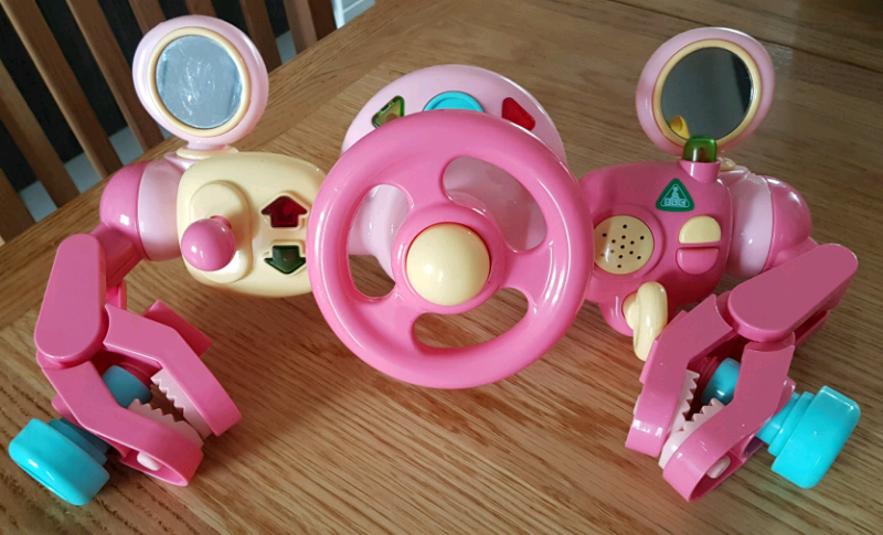 pushchair steering wheel